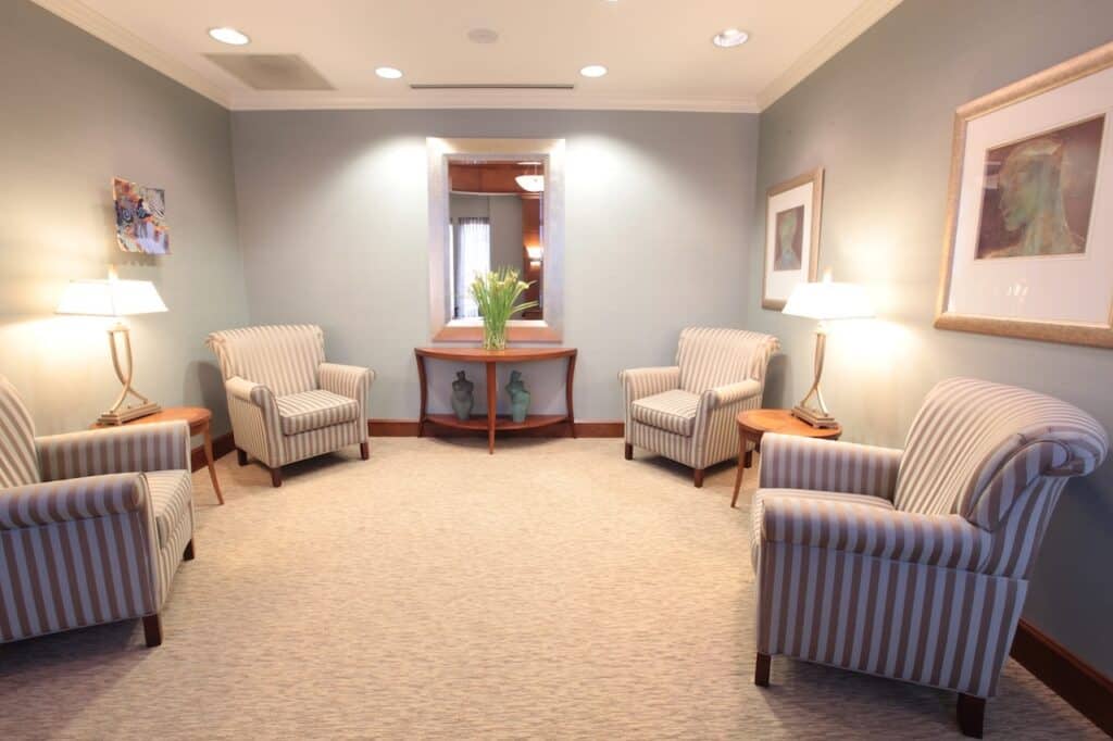 Charlotte Gynecomastia Center Patient Room