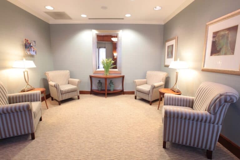 Charlotte Gynecomastia Center Patient Room