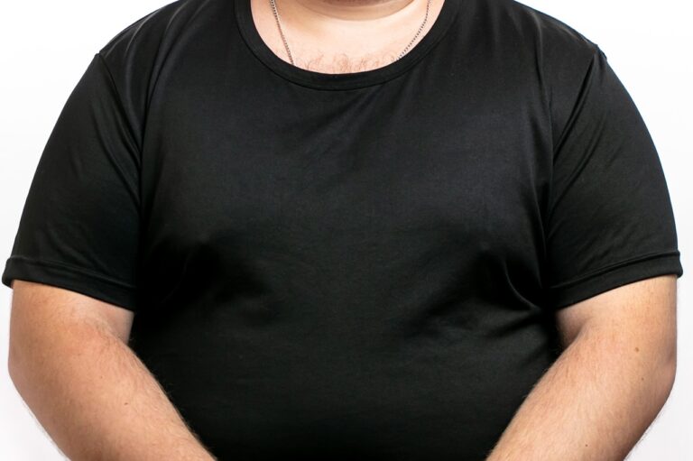 man in black shirt