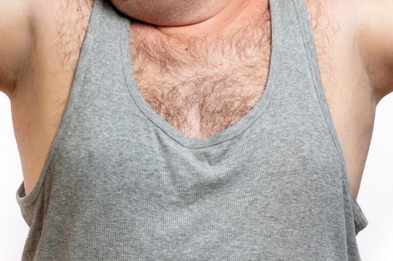 man in grey tank top