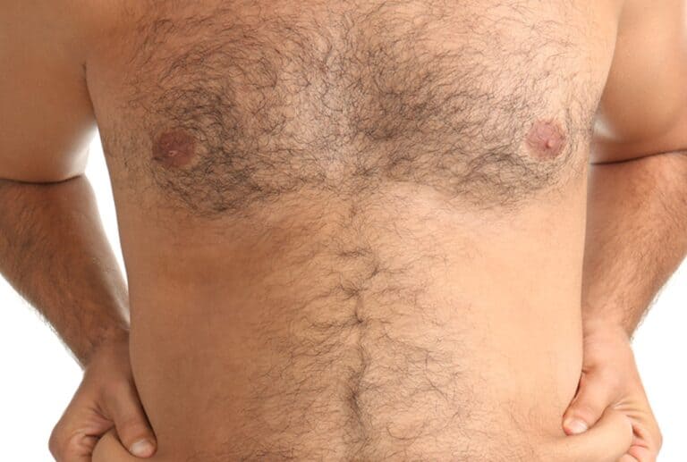 man upper body